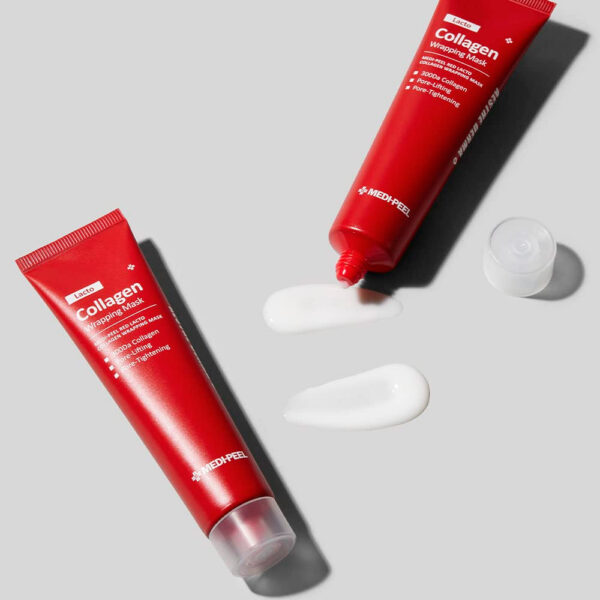 маска для эластичности кожи Medi-Peel Red Lacto Collagen Wrapping Mask