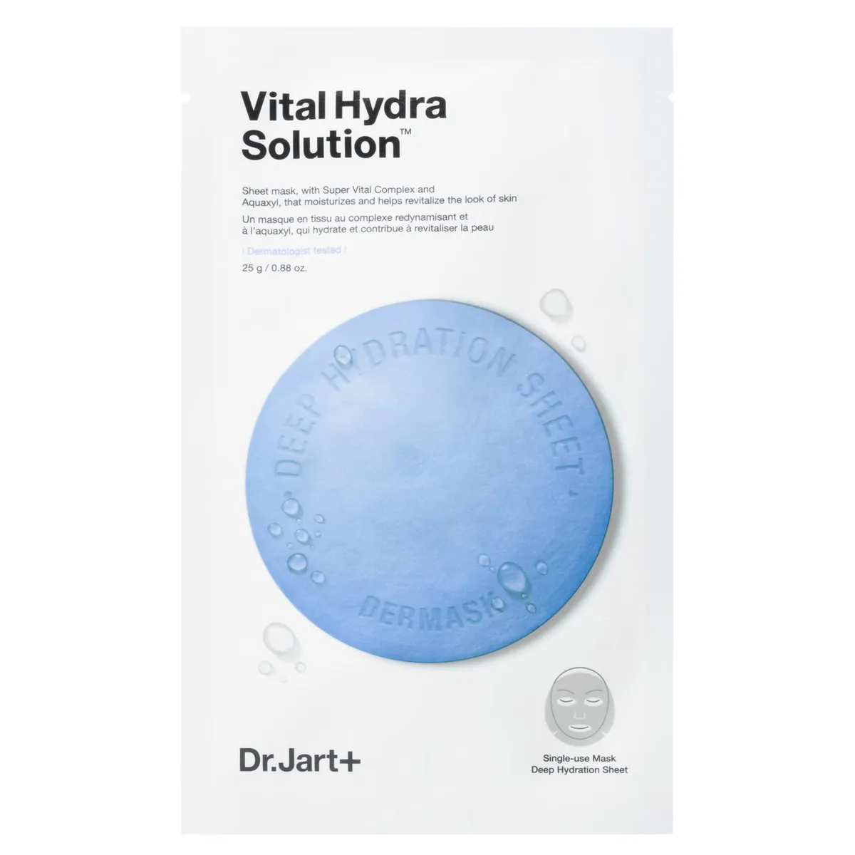 DR. JART+ Dermask Water Jet Vital Hydra Solution тканевая маска
