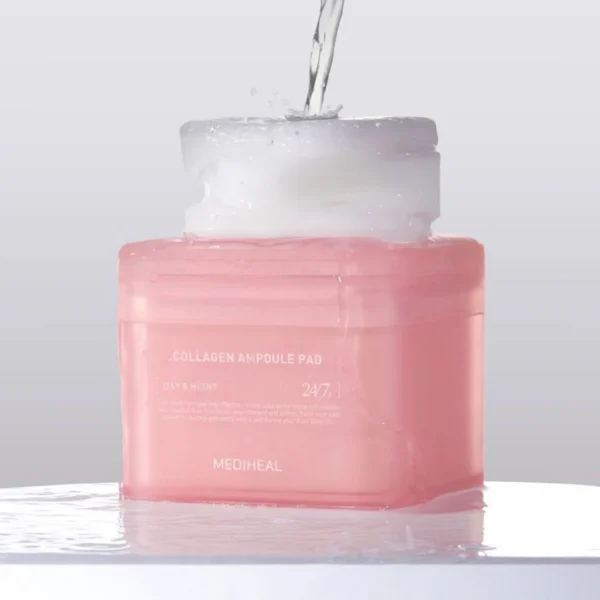 пэды против морщин MEDIHEAL Collagen Ampoule Pad 100 Pads