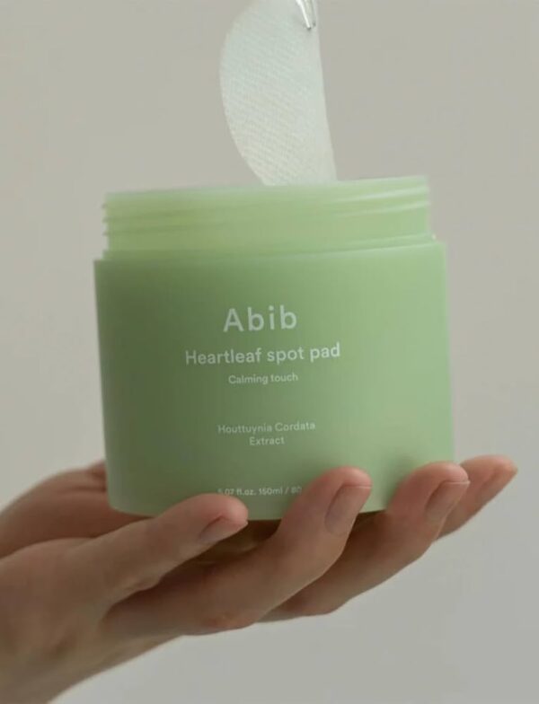 Успокаивающие Пэды Для Раздраженной Кожи Аbib Heartleaf Spot Pad Calming Touch 150мл — изображение 4