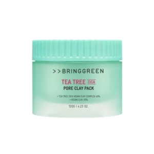 Bring Green Tea Tree Cica Pore Clay Pack - Savi mask