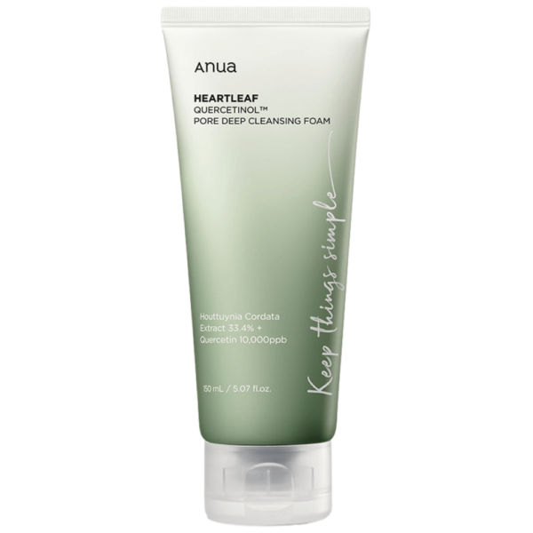 Anua Heartleaf Quercetinol Pore Deep Cleansing Foam - Пенка Для Умывания 150мл