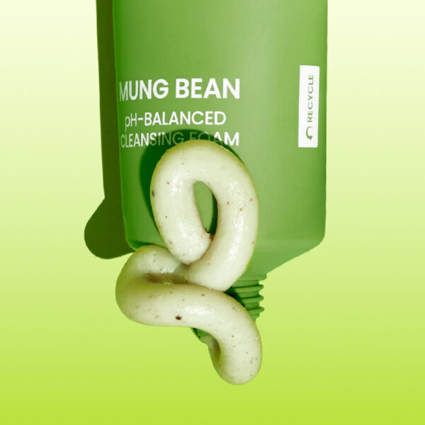 beplain Mung Bean pH-Balanced Cleansing Foam 80ml