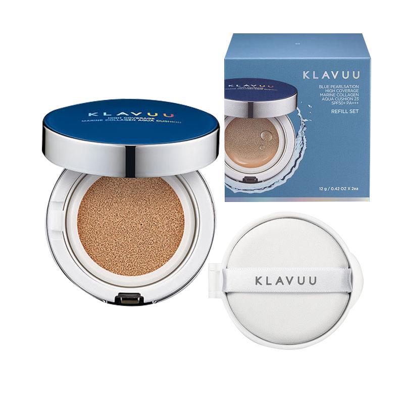 Klavuu Blue Pearlsation High Coverage Marine Collagen Aqua Cushion #23 – 2