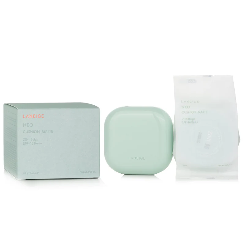 Laneige NEO Cushion Matte 21N Sand SPF 46 PA++ – 2