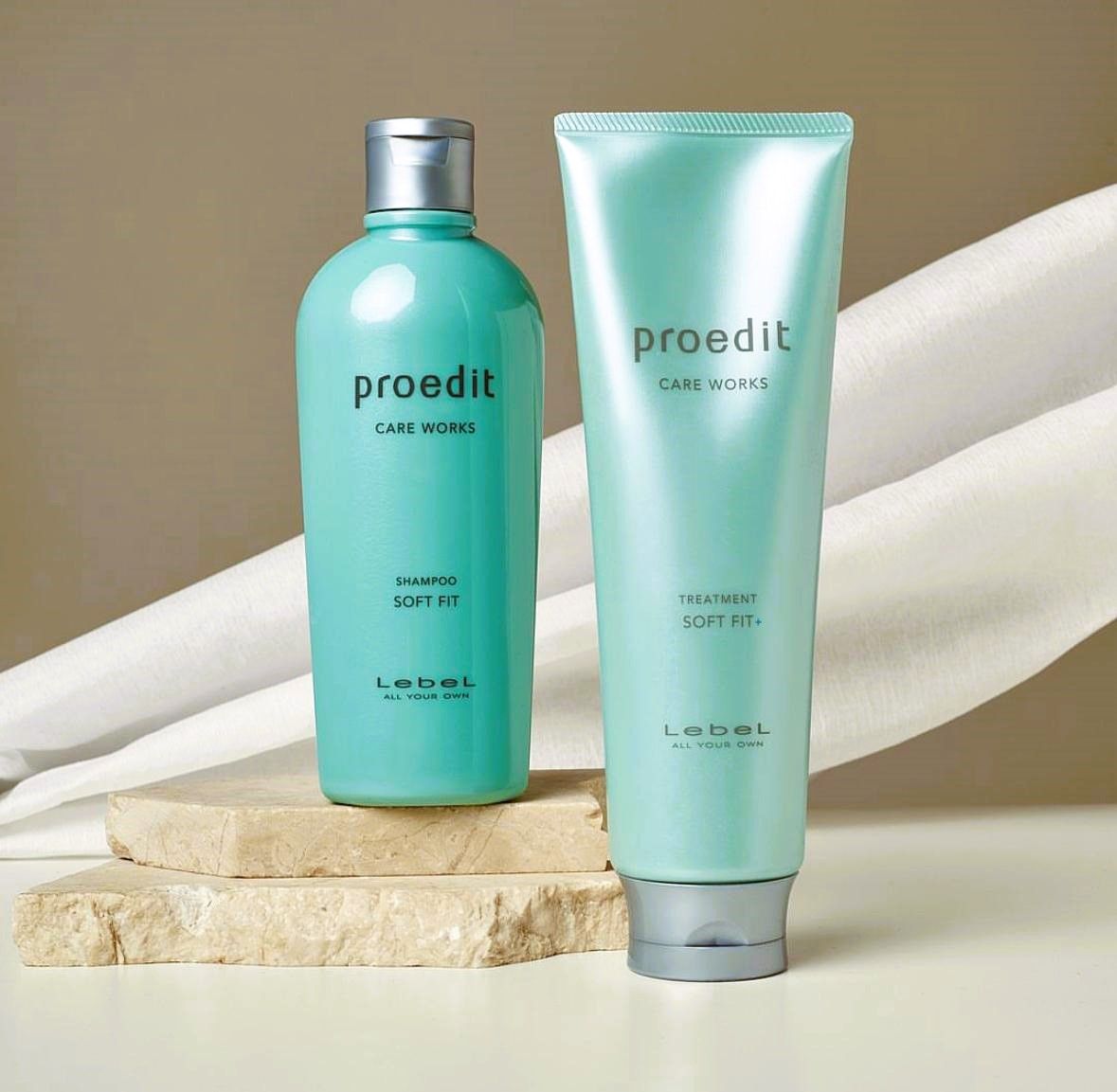 Lebel Proedit Soft Fit Hair Shampoo and Tratment