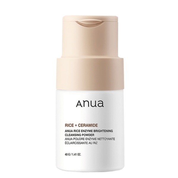 Очищающая Энзимная Пудра Для Выравнивания Тона Кожи Anua Rice Enzyme Brightening Cleansing Powder 40г