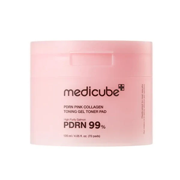 Восстанавливающие Пэды с PDRN и Коллагеном Medicube PDRN Collagen Toning Gel Toner Pad 70шт