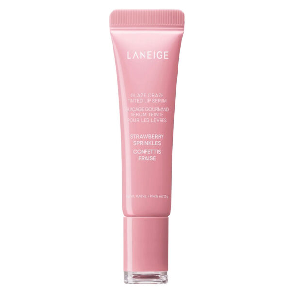 Мнгновенно Увлажняющий Серум Для Губ Laneige Glaze Craze Strawberry Sprinkles Tinted Lip Serum 12г