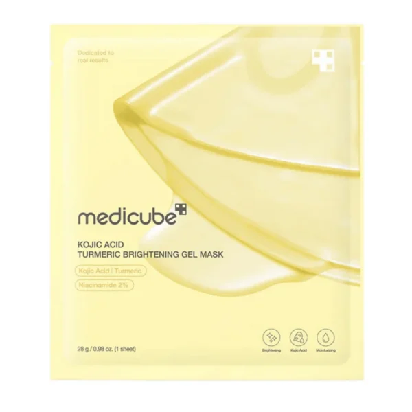 Осветляющая Маска От Пигментации Medicube Kojic Acid Turmeric Brightening Gel Mask