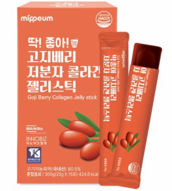 Mippeum Berry Series Collagen Stick Mix Package 15tk x 3