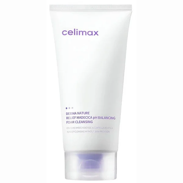 Успокаивающая Пенка Для Умывания Celimax Derma Nature Relief Madecica pH Balancing Foam Cleansing 150мл