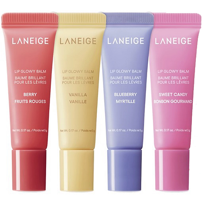 Laneige Glowy Lip Balm Minis Set 5g*4