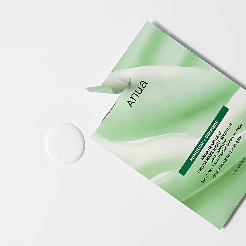 Anua Heartleaf Cream Mask Night Solution