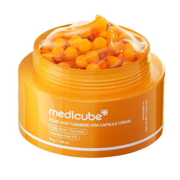Капсульный Крем Для Выравнивания Тона Кожи Medicube Kojic Acid Turmeric Vita Capsule Cream 53г