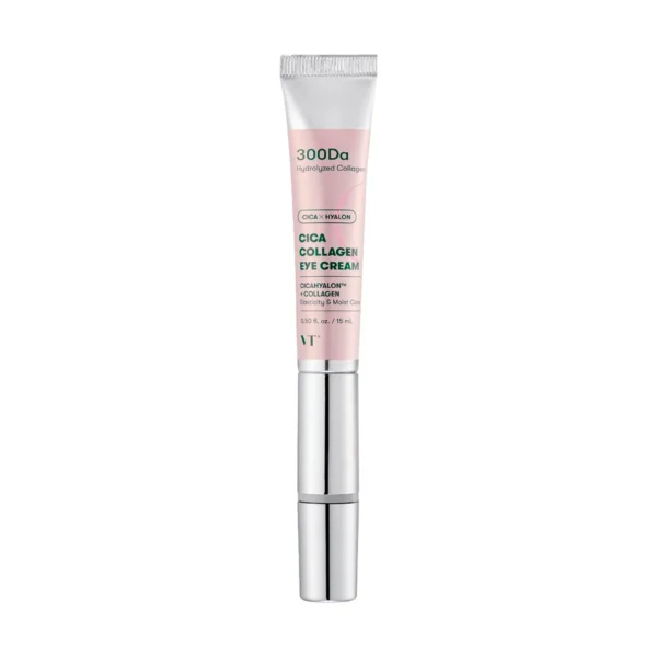Питающий Крем Для Век с Массажным Аппликатором VT Cosmetics Cica Collagen Eye Cream 15мл