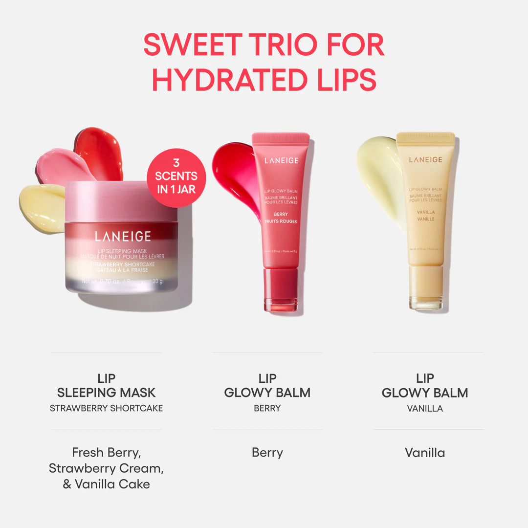 LANEIGE Berry Sweet Lip Trio