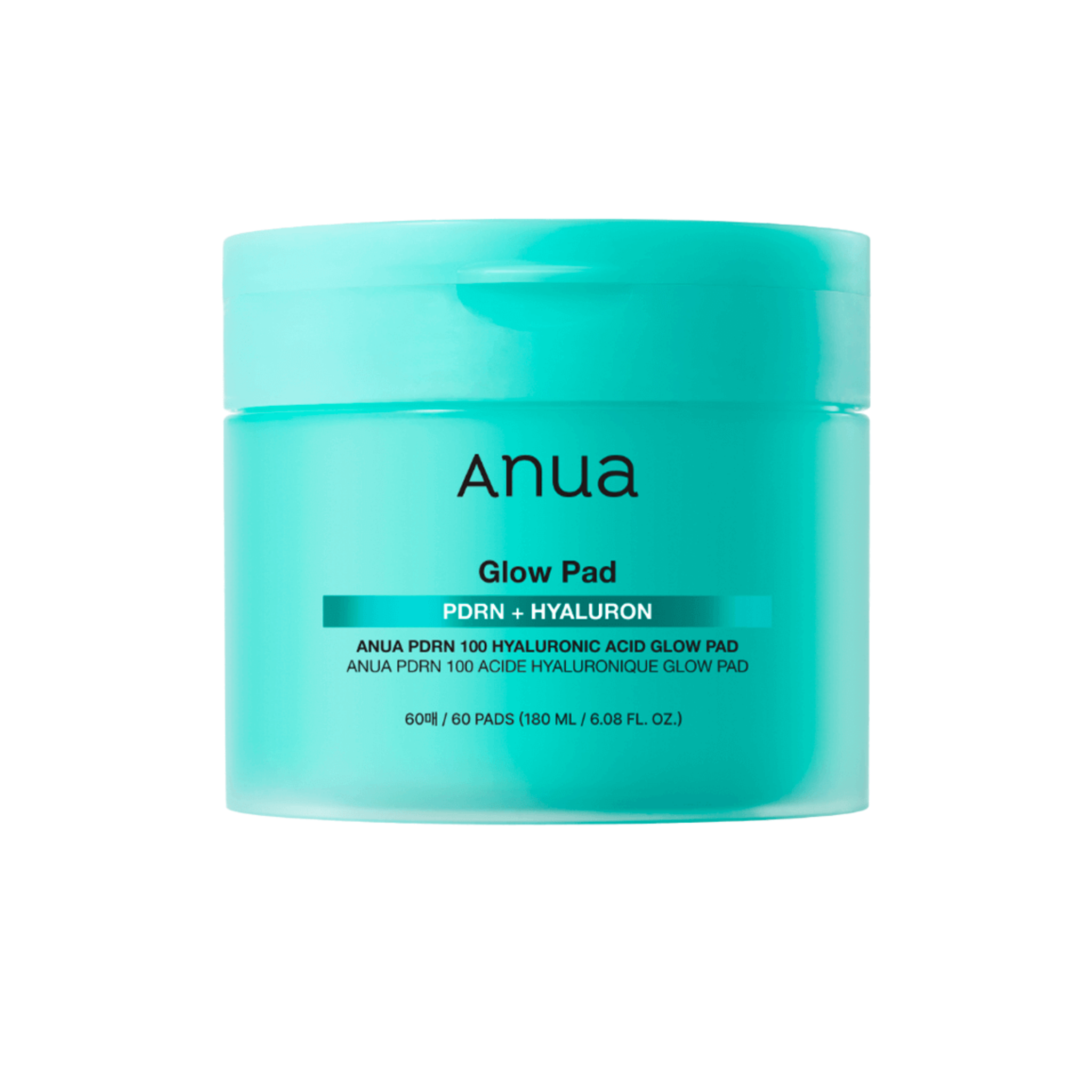 Интенсивно Увлажняющие Пэды с ПДРН Anua PDRN 100 Hyaluronic Acid Glow Pad 60шт
