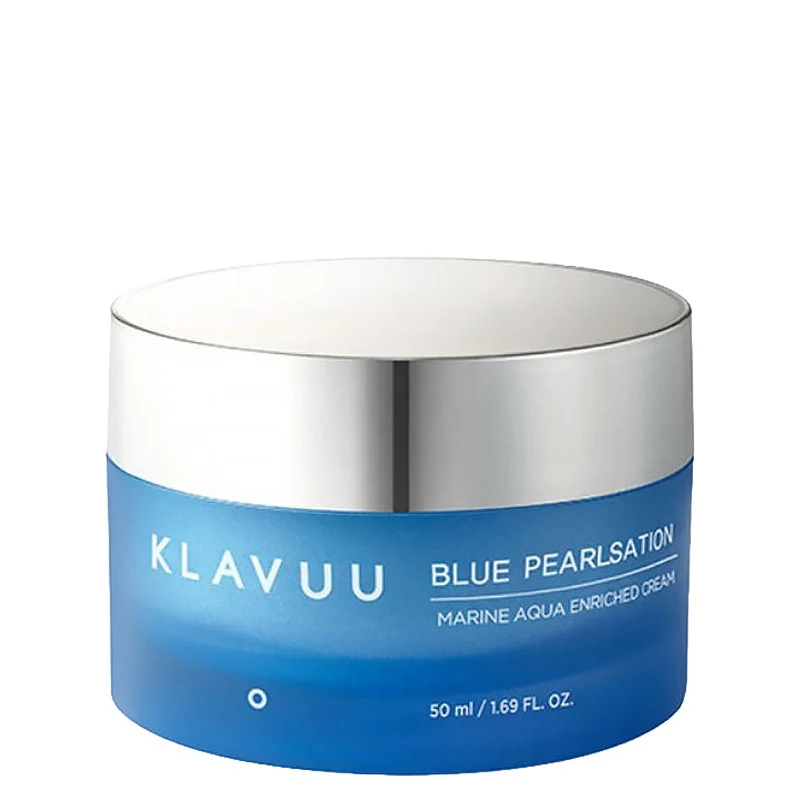 Крем с морским жемчугом для сияния кожи Klavuu Blue Pearlsation Marine Aqua Enriched Cream 50ml | Healthyskin.ee