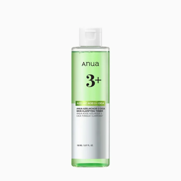 Тонер с Азелаиновой Кислотой Для Проблемной Кожи Anua Azelaic Acid 3+ Cica Skin Clarifying Toner 250мл | Healthyskin.ee