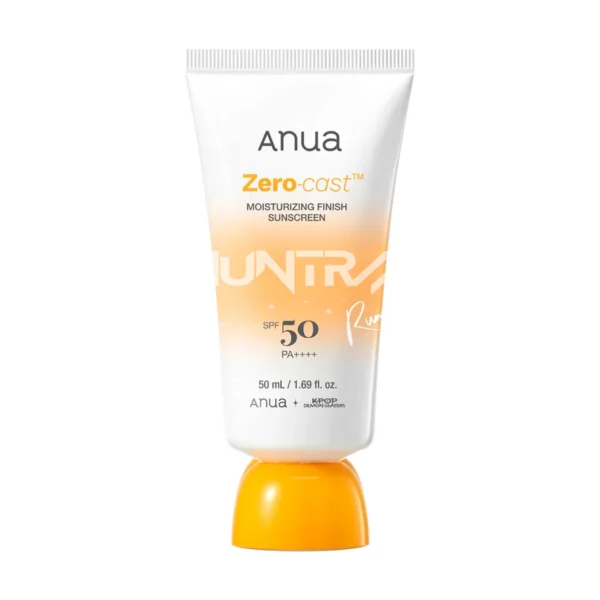 Увлажняющий Солнцезащитный Крем Anua Zero-Cast Moisturizing Finish Sunscreen 50мл | Healthyskin.ee