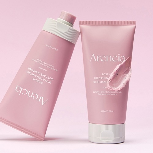 Arencia Rosehip Mild pH Balancing Rice Cake Cleanser 150g | Healthyskin.ee