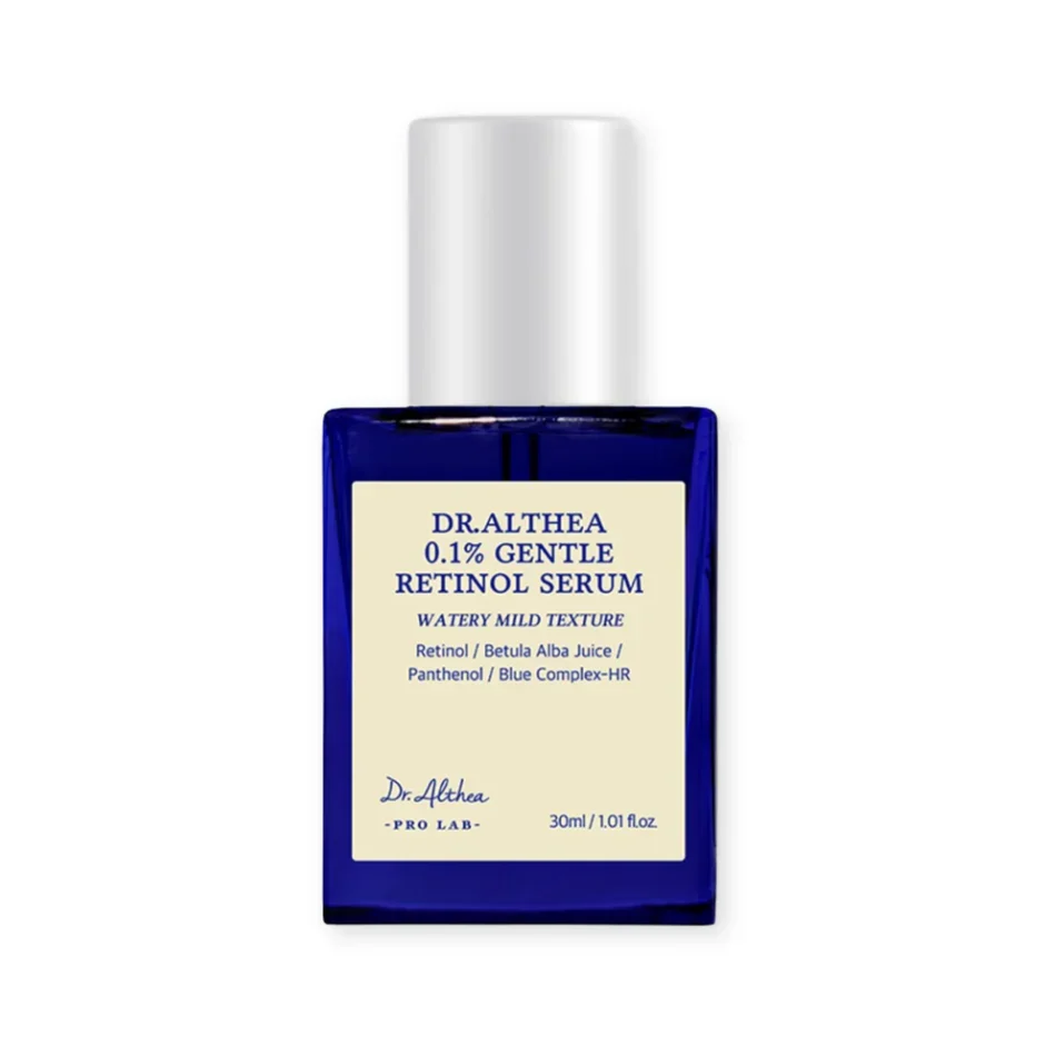 Сыворотка с Ретинолом Для Чувствительной Кожи Dr. Althea 0.1% Gentle Retinol Serum 30мл | Healthyskin.ee