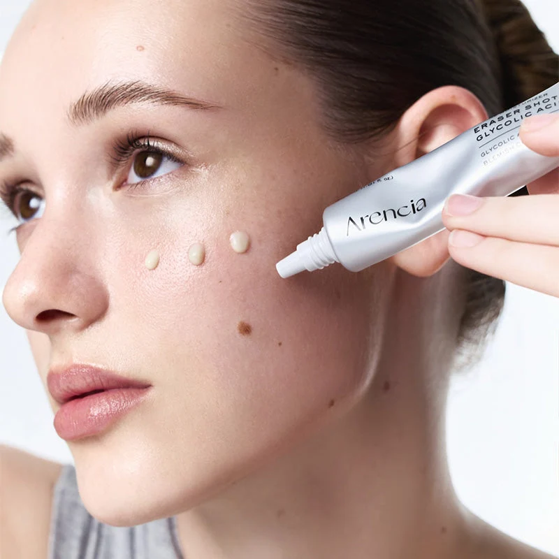 Отшелушивающая Крем-Бустер для Чистых Пор Arencia Eraser Shot Glycolic Acid Booster 30мл — изображение 2