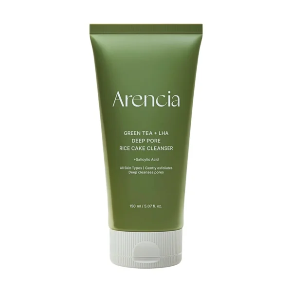Глубоко Очищающее Средство со Скрабирующими Частицами Arencia Green Tea+LHA Deep Pore Rice Cake Cleanser 150г | Healthyskin.ee