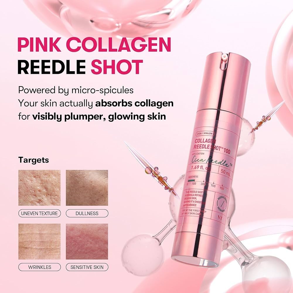 Collagen Booster Serum with Micro-Needles VT Cosmetics Collagen Reedle Shot 700 30ml | Healthyskin.ee