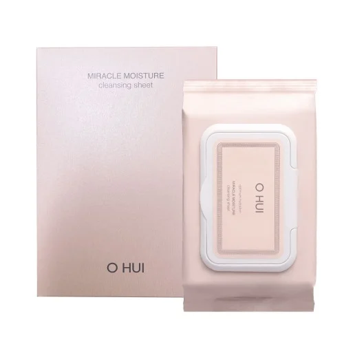Увлажняющие Салфетки для Снятия Макияжа O HUI Miracle Moisture Cleansing Sheet 100шт | Healthyskin.ee