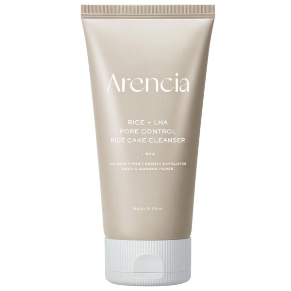 Очищающее Средство для Ухода за Порами Arencia Rice+LHA Pore Control Rice Cake Cleanser 150г | Healthyskin.ee