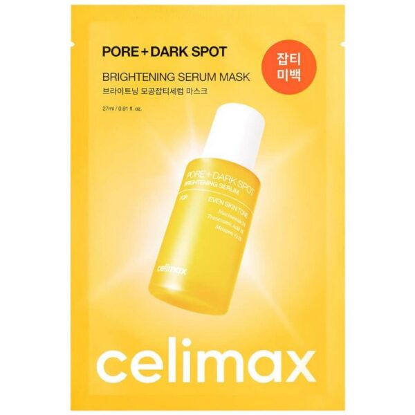 Осветляющая Маска для Выравнивания Тона Celimax Pore+Dark Spot Brightening Serum Mask | Healthyskin.ee