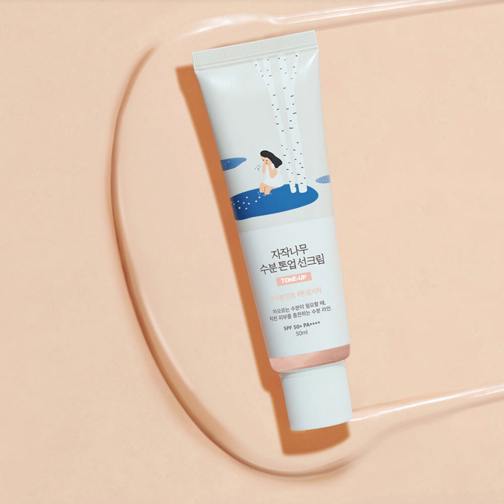 Round Lab Birch Juice Moisturizing Tone-Up Sunscreen SPF50+ PA++++ 50ml | Healthyskin.ee