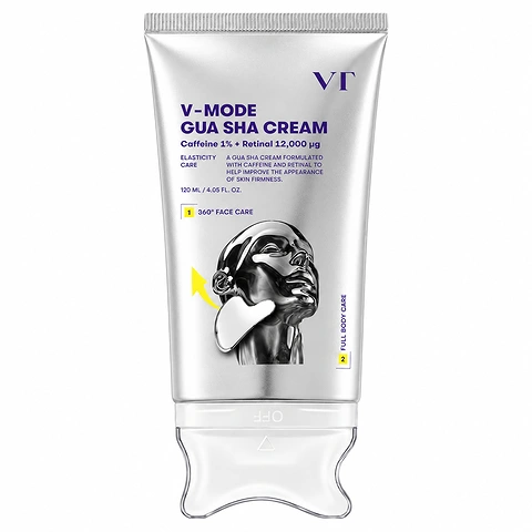 Массажный Крем с Ретиналем и Кофеином VT Cosmetics V-Mode Gua Sha Cream 120мл | Healthyskin.ee